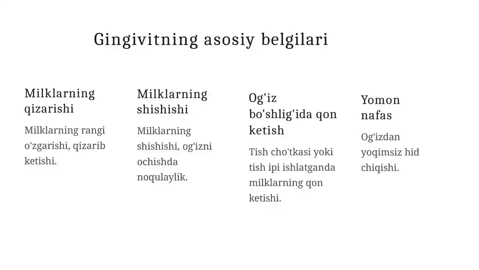 Gingivit kasalligi: tushunish va oldini olish 2