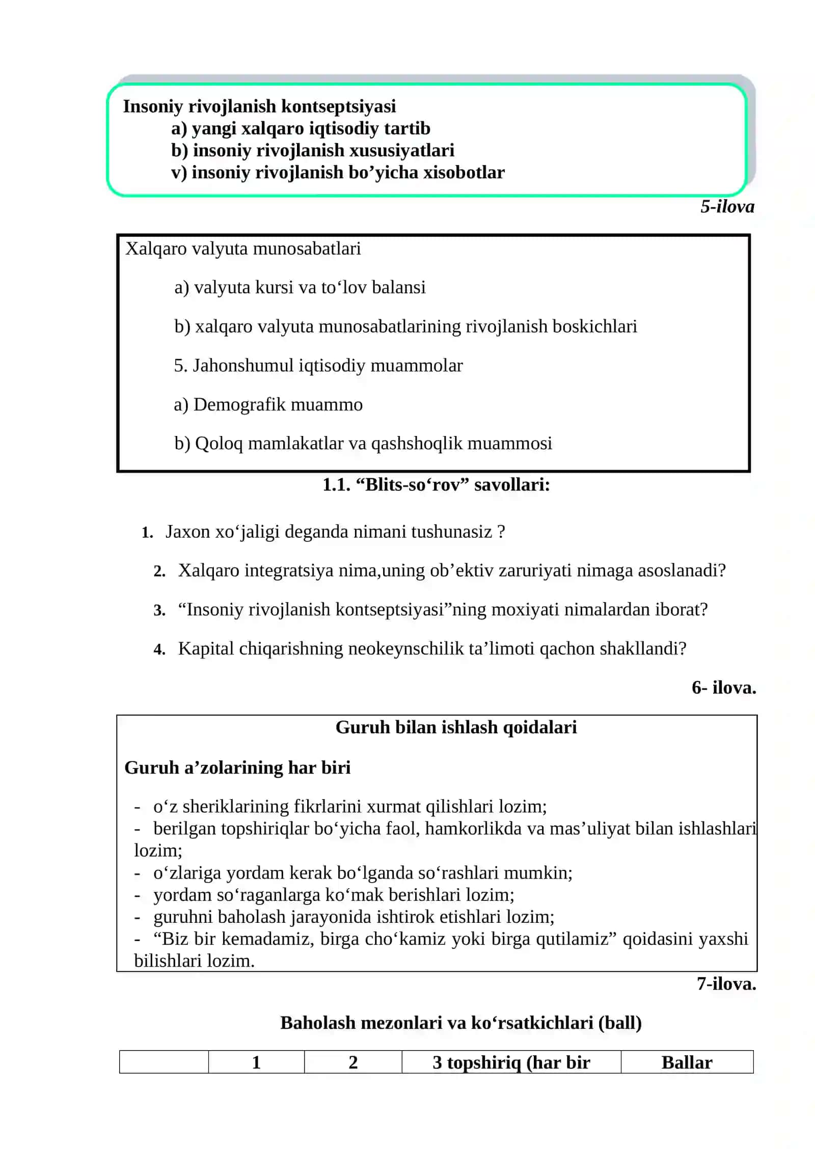 Xalqaro savdo to‘g‘risidagi iqtisodiy ta’limotlar 2