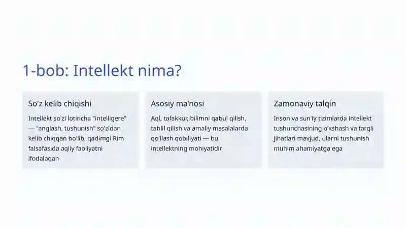 Intellekt Tushunchasi: Aql va Bilimning Sirli Dunyosi 2