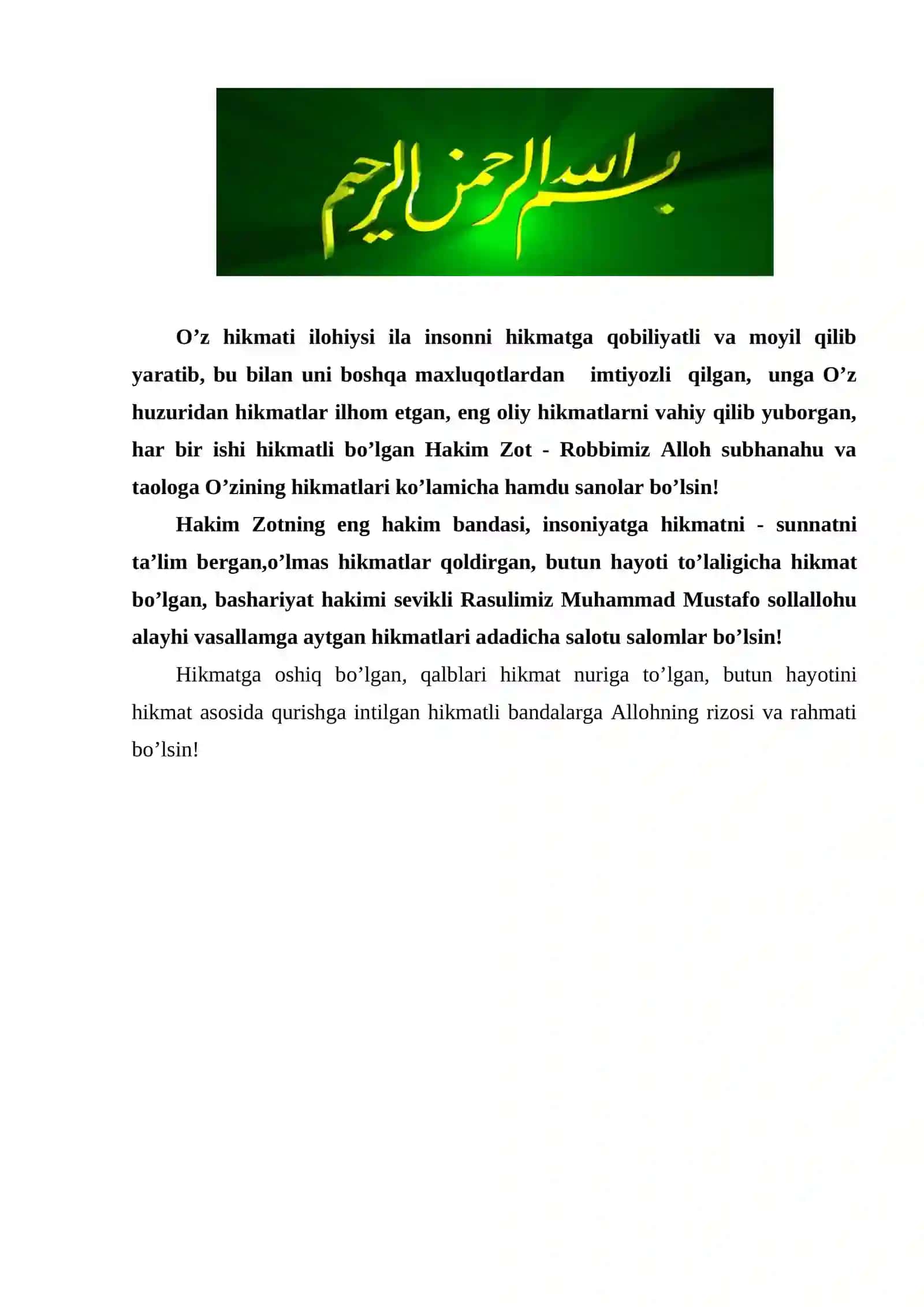 UNVONUL BAYON KITOBI VA UNING AHAMIYATI 2