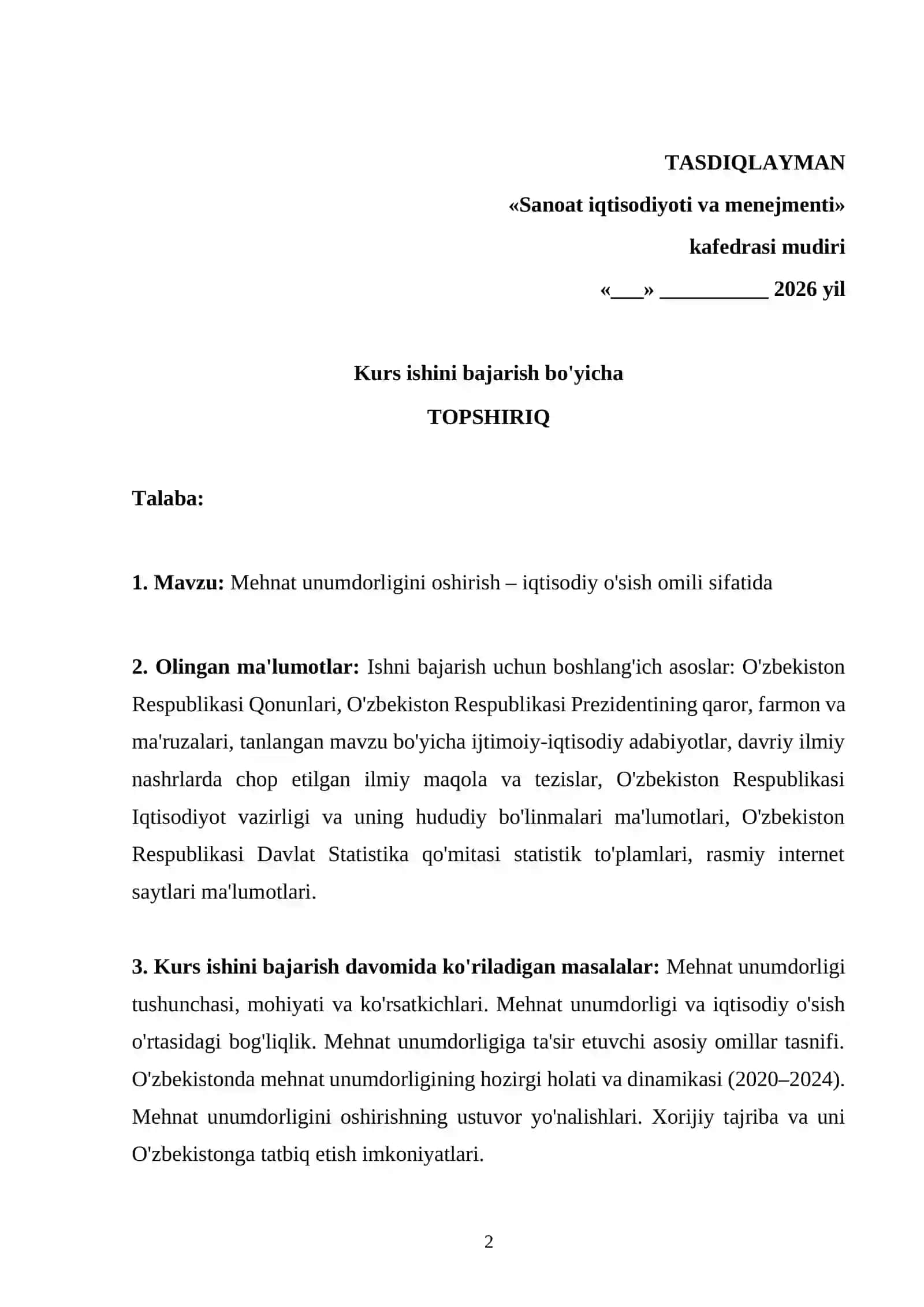 mehnat unumdorligi 2