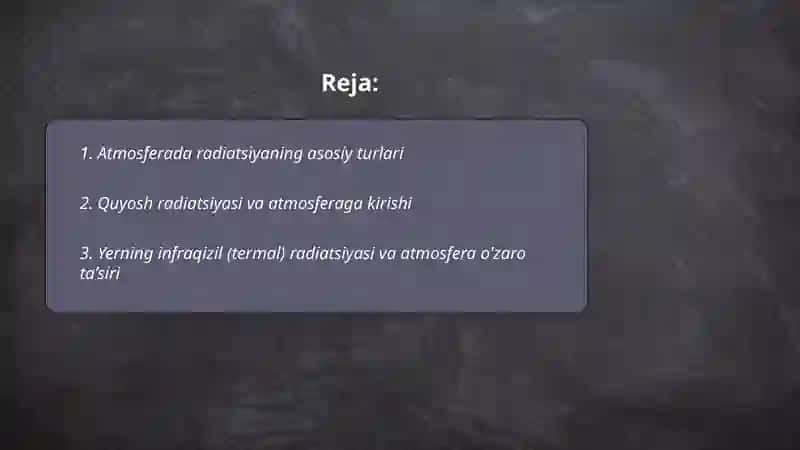 Atmosferada Radiatsiya 2