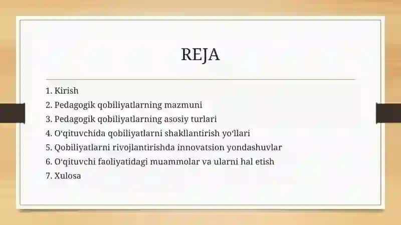 Oʻqituvchi faoliyatida pedagogik qobiliyatlarni shakllantirish 2