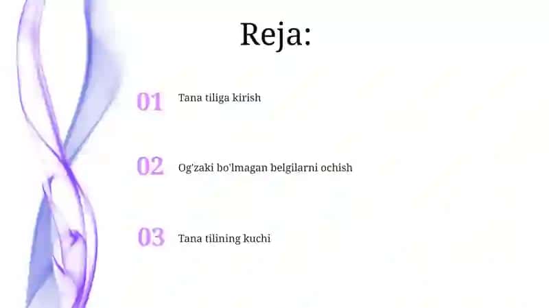 Tana tiliga kirish 2