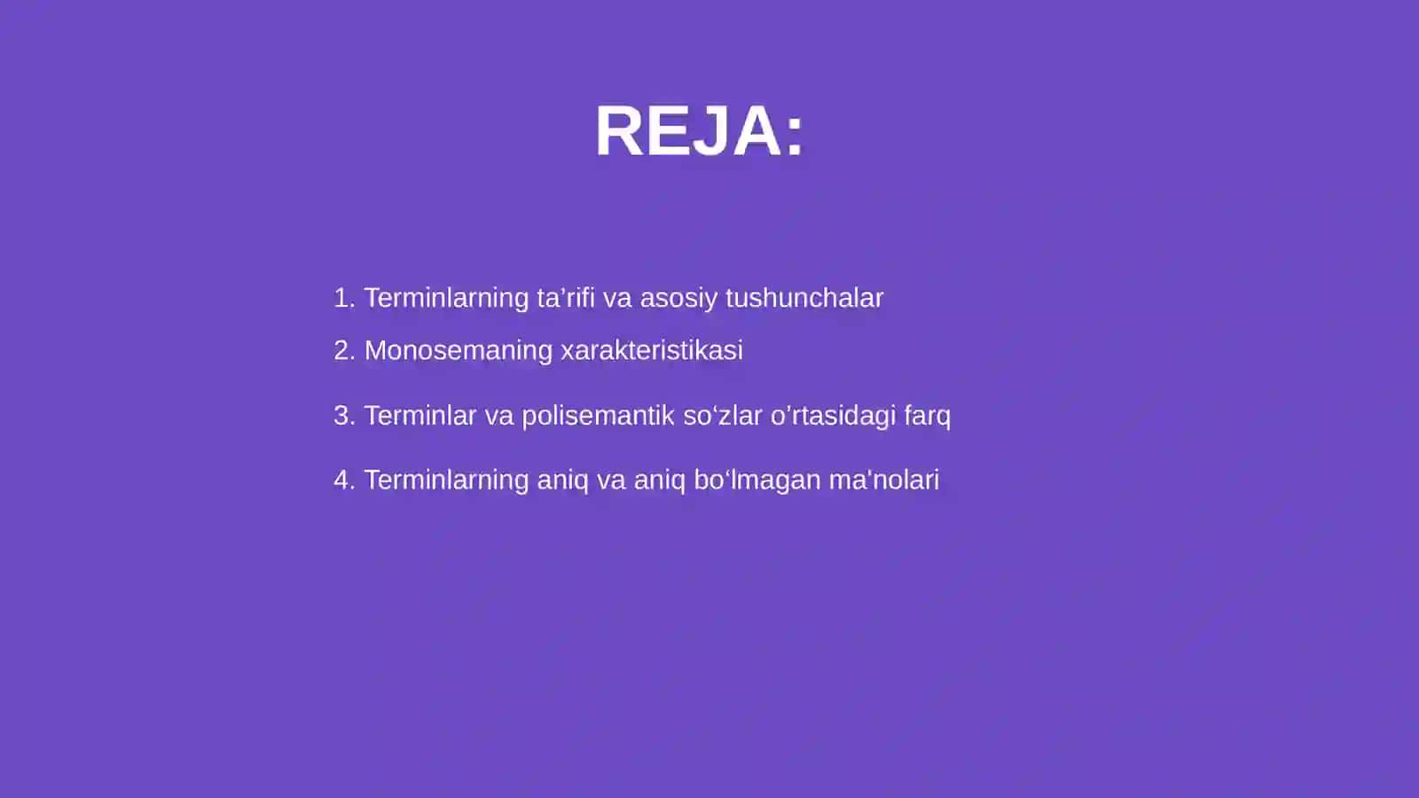 Terminlarning monosemantik xarakteri 2