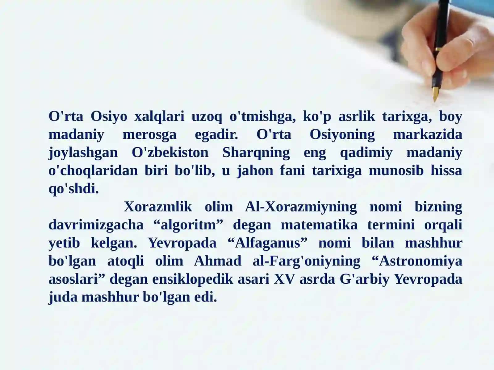 O'ZBEKISTONDA PSIXOLOGIYA FANINING QISQACHA TARIXIY TARAQQIYOTI 2