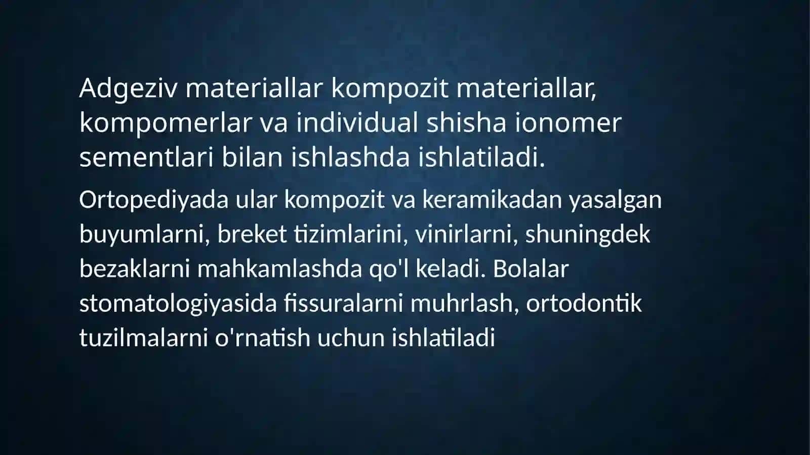 Adgezivtizim 2