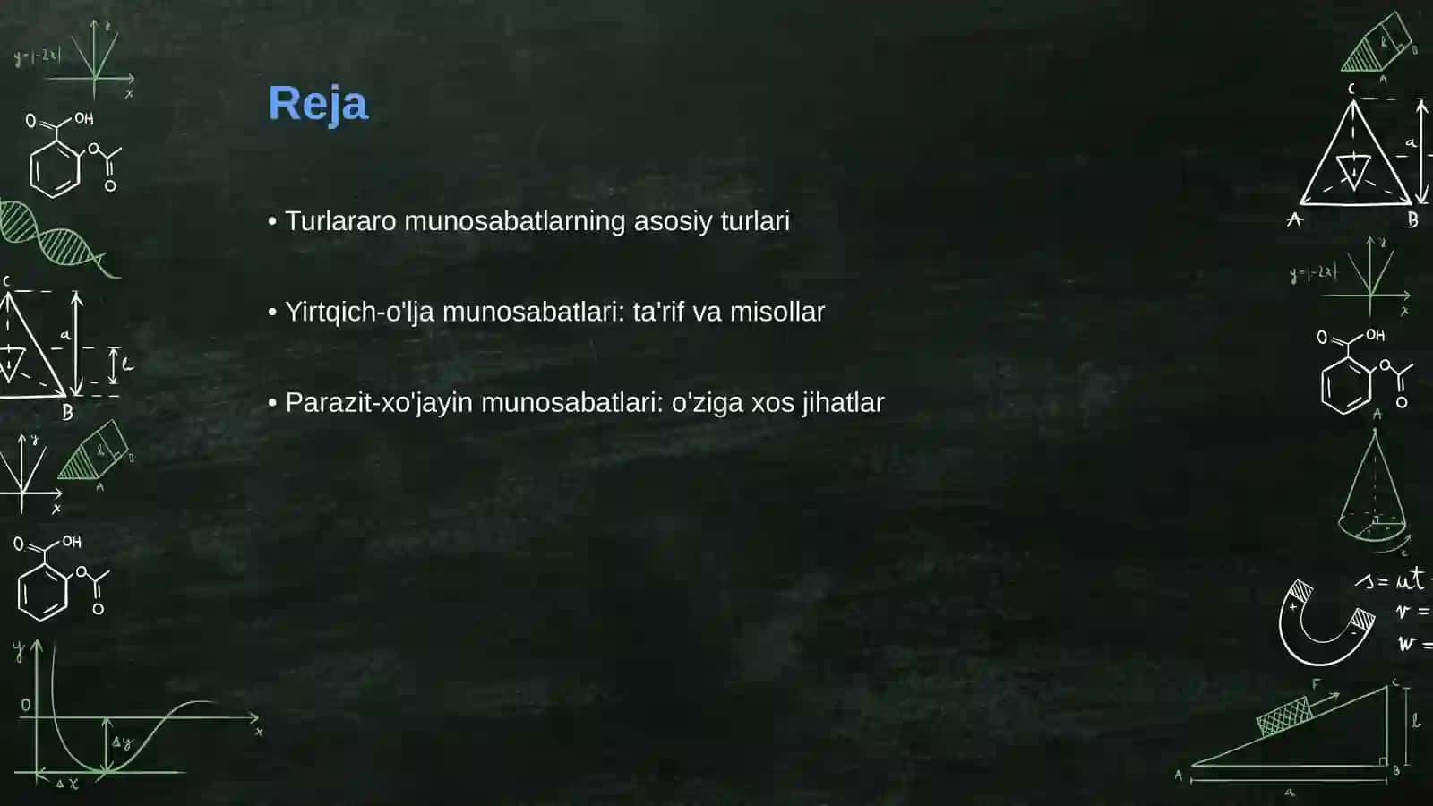 Hayvonlar jamoalarining o'zaro munosabati 2