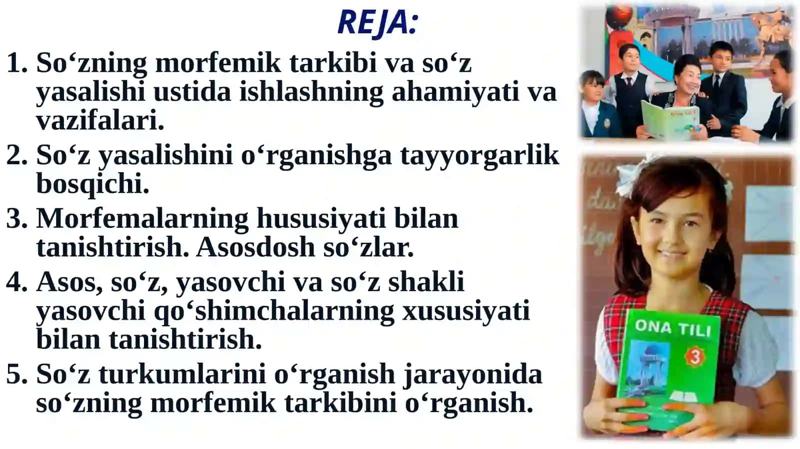 Boshlang‘ich sinflarda so‘zning morfemik tarkibini o‘rganish metodikasi 2