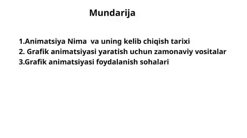 Grafik Animatsiyasi Haqida Tushuncha 2