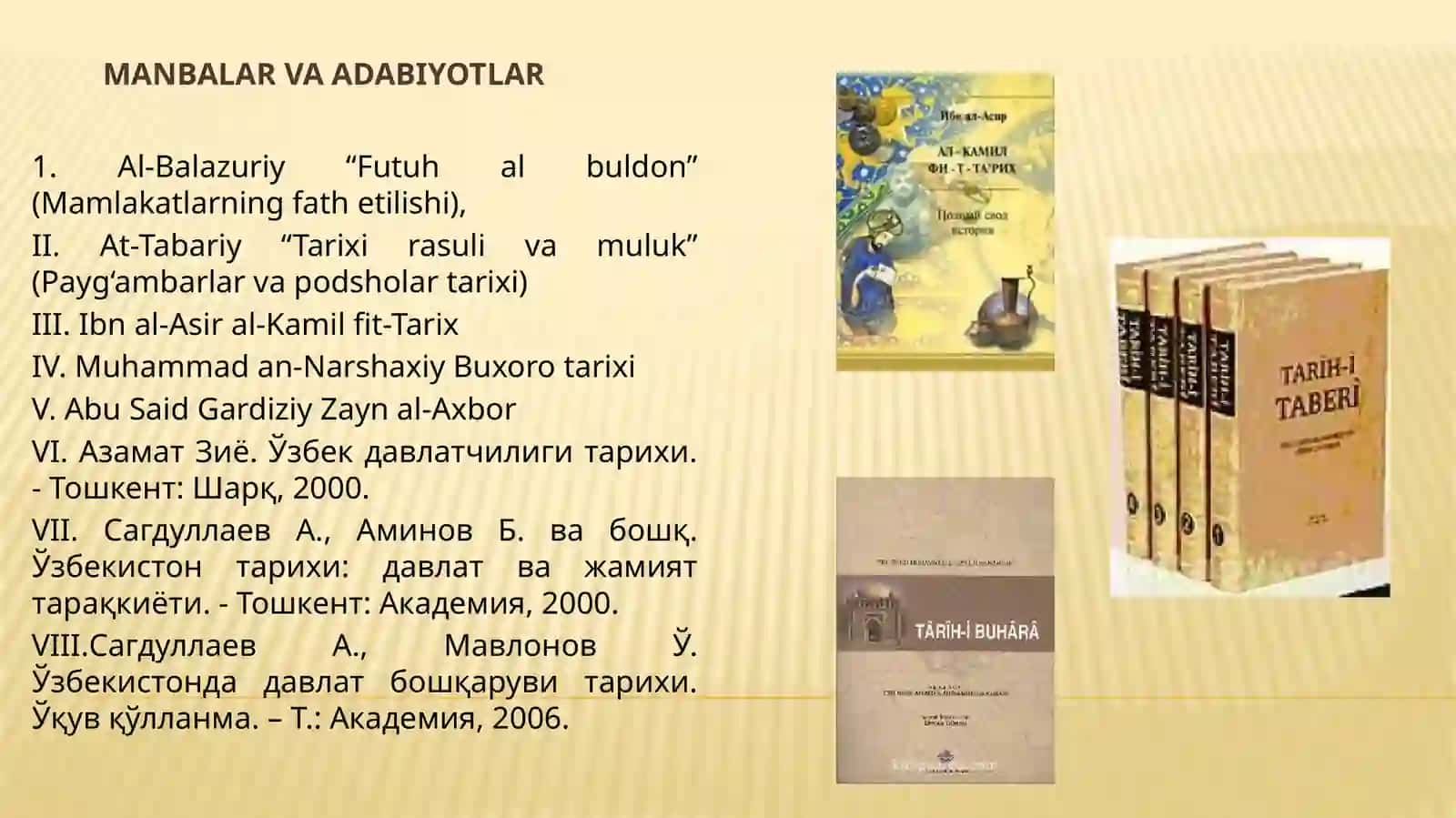 Arab xalifaligi davrida Movarounnahr va Xuroson 2