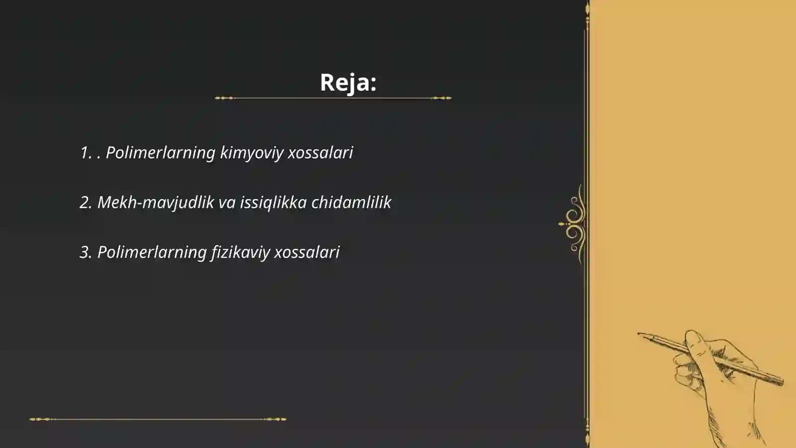 Polimer va kompazitsion materiallar xossalari 2