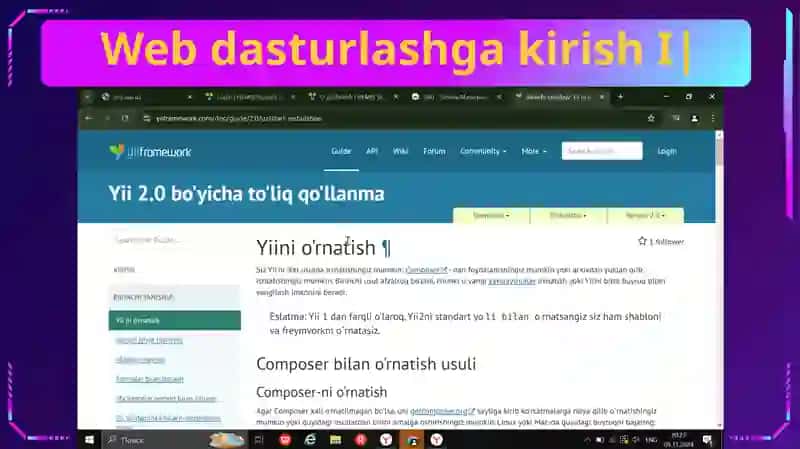 Yii Framework 2