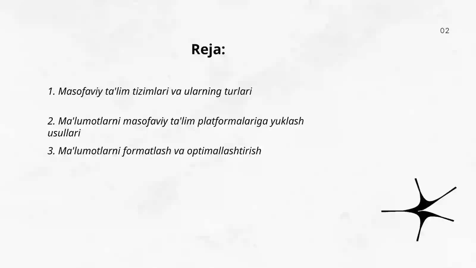 Masofaviy ta'lim tizimlari 2
