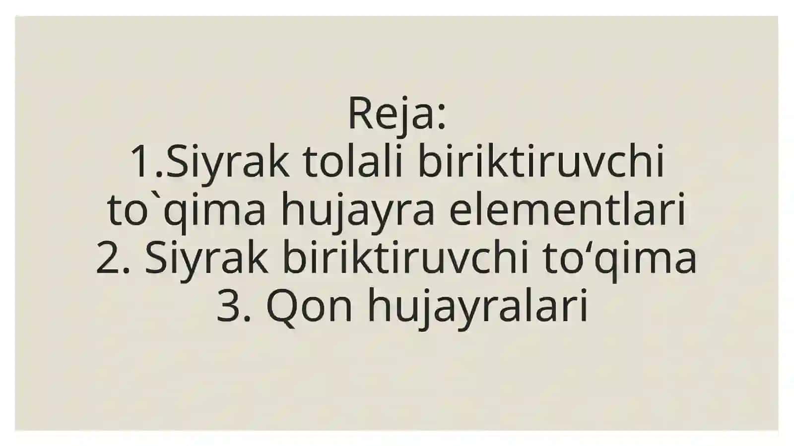 Siyrak tolali biriktiruvchi to`qima hujayra elementlari 2