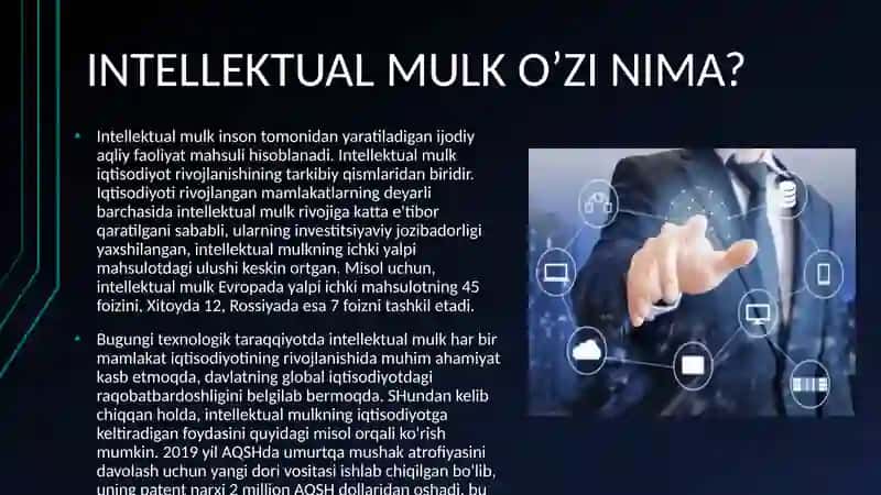 INTELLEKTUAL MULK OBYEKTLARI VA ULARNI HIMOYALASH 2