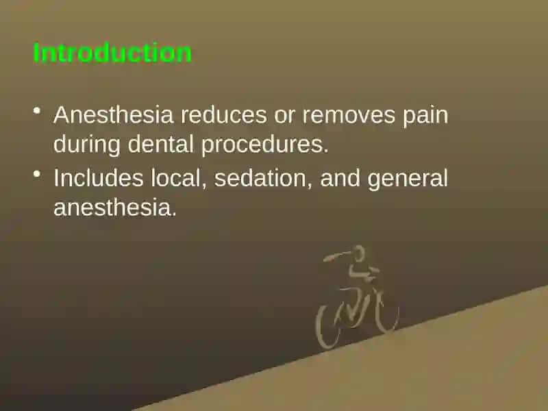 Anesthesia in Dentistry 2