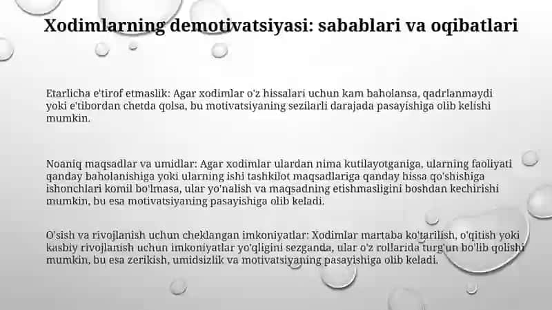 Maktablarda Demativatsiyaga Ega Xodimlarni Ish Unumdorligini Oshirish 2