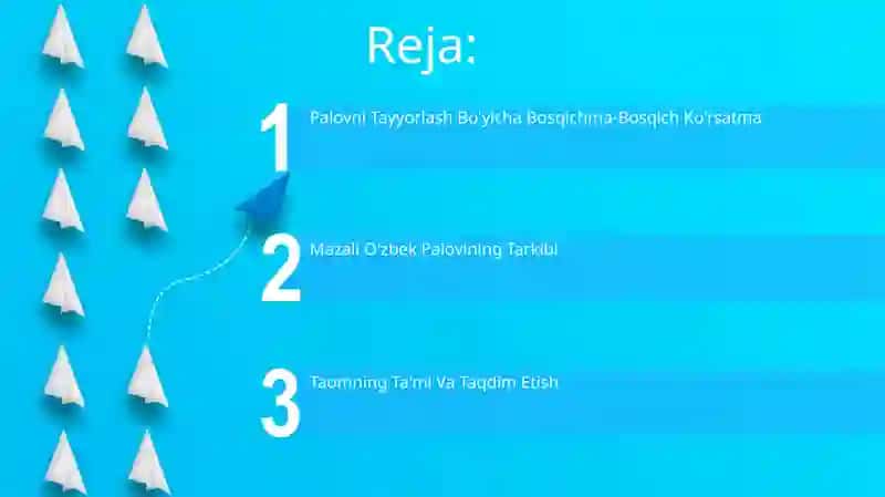 Palovni Tayyorlash Bo'yicha Bosqichma-Bosqich Ko'rsatma 2