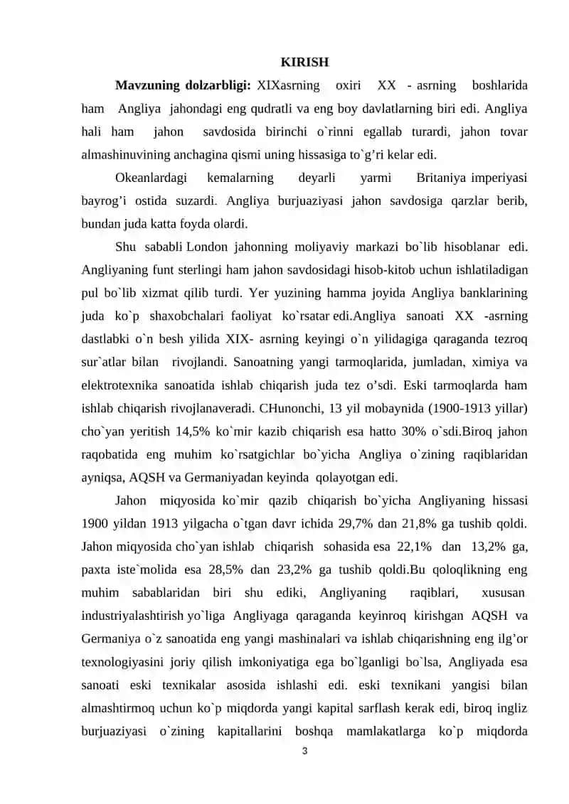 BUYUK BRITANIYA IKKINCHI JOHON URUSHIDAN KEYINGI YILLARDA 2