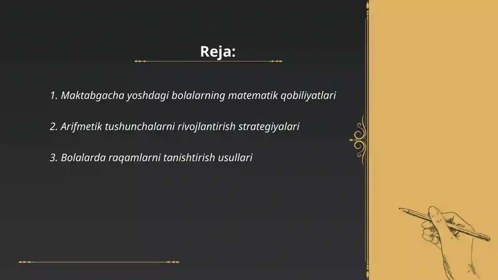 Maktabgacha yoshdagi bolalarni arfimetik masalalarni tushunishning oʻziga xos xususiyatlari 2