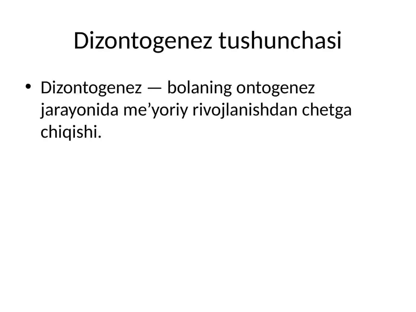 Dizontogenez sharoitida bolalarning psixomotor rivojlanishining umumiy tavsifi 2