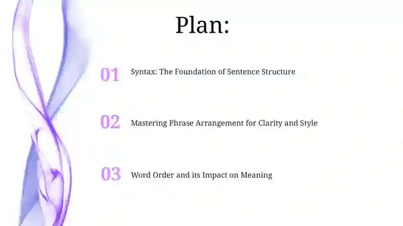 Definition of syntax 2