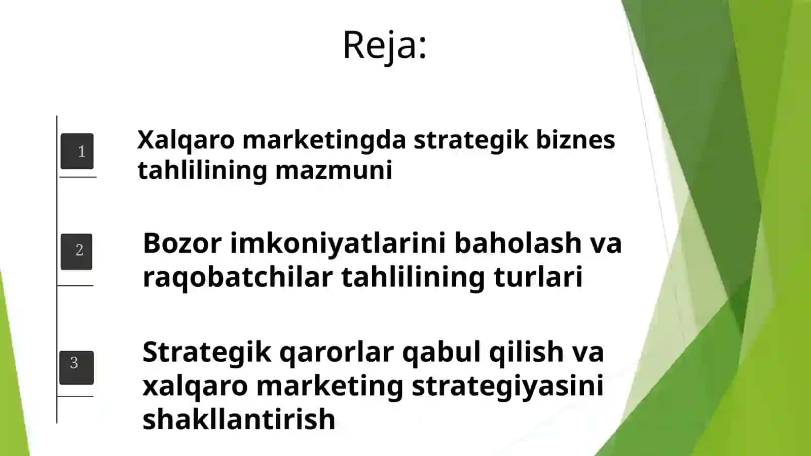 Xalqaro marketingda strategik biznes tahlili 2