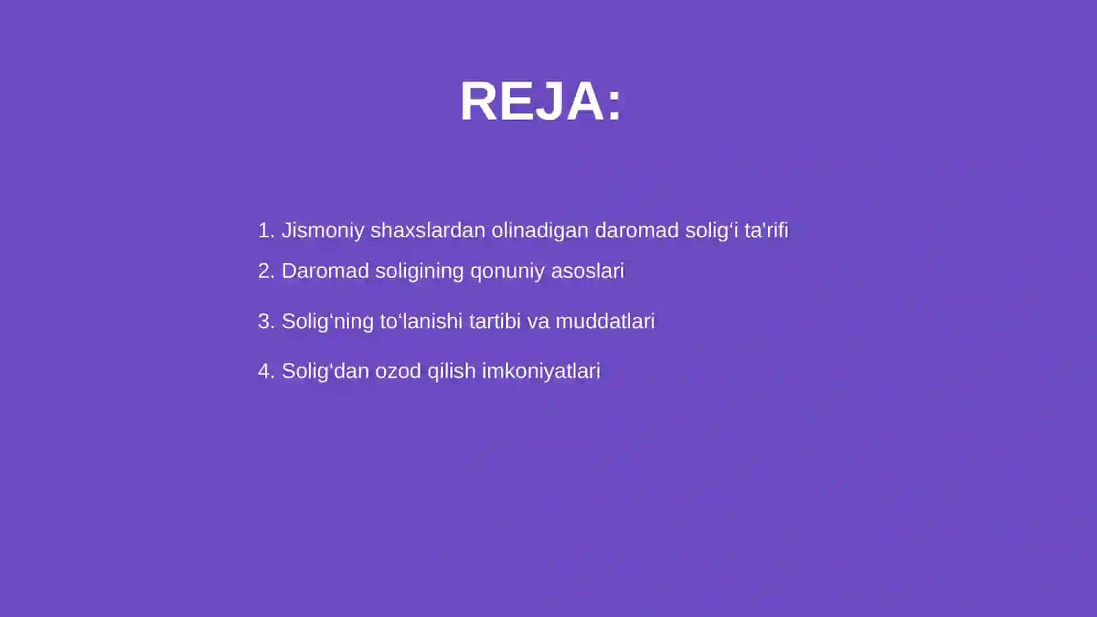 Jismoniy shaxslardan olinadigan daromad soligi 2