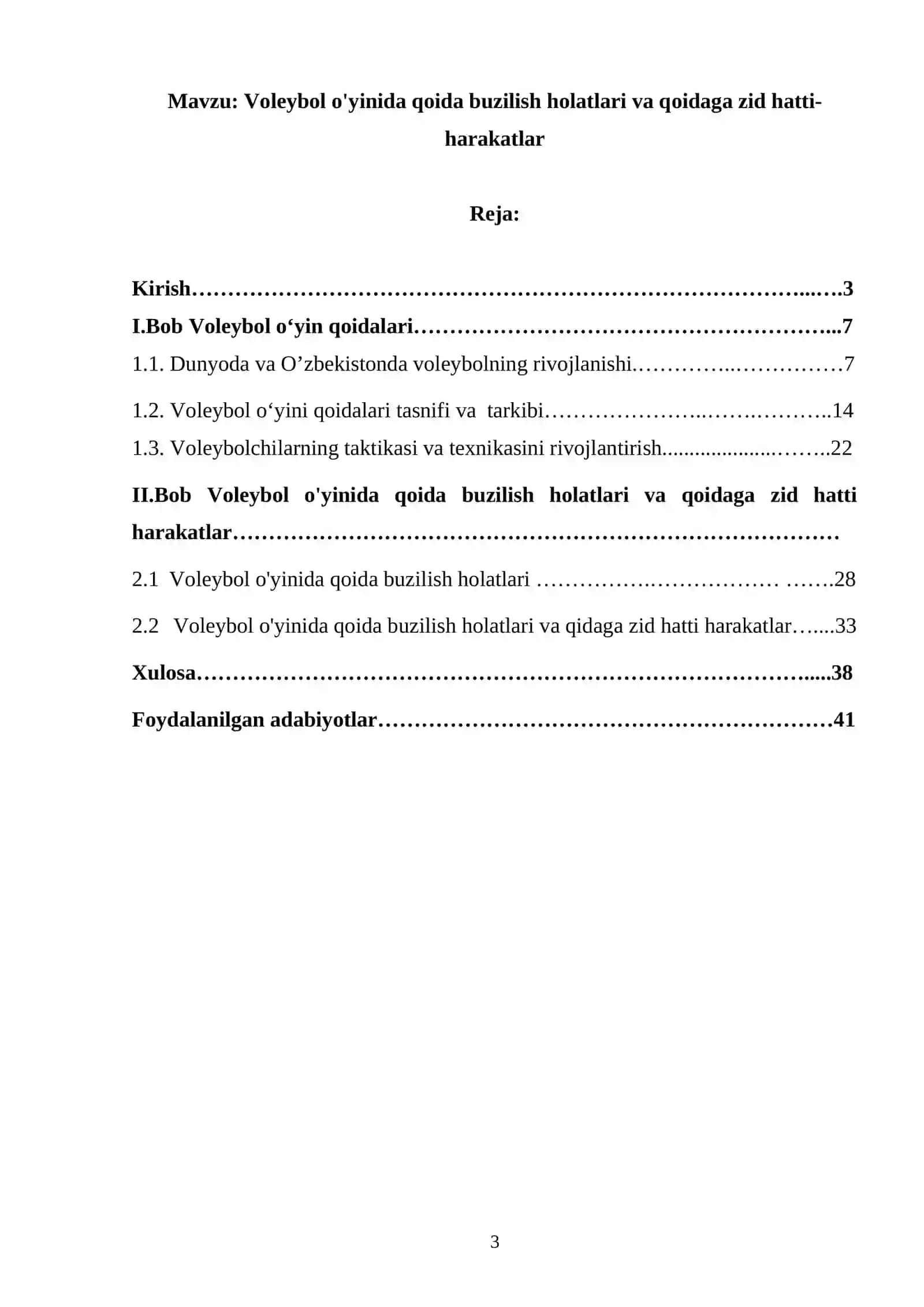Voleybol o'yinida qoida buzilish holatlari va qoidaga zid hatti-harakatlar 2