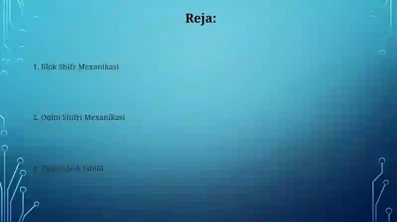 Oqim Shifri Mexanikasi 2