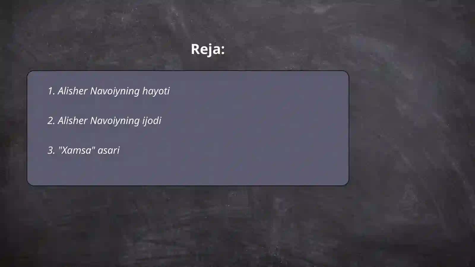 Alisher Navoiyning hayoti 2