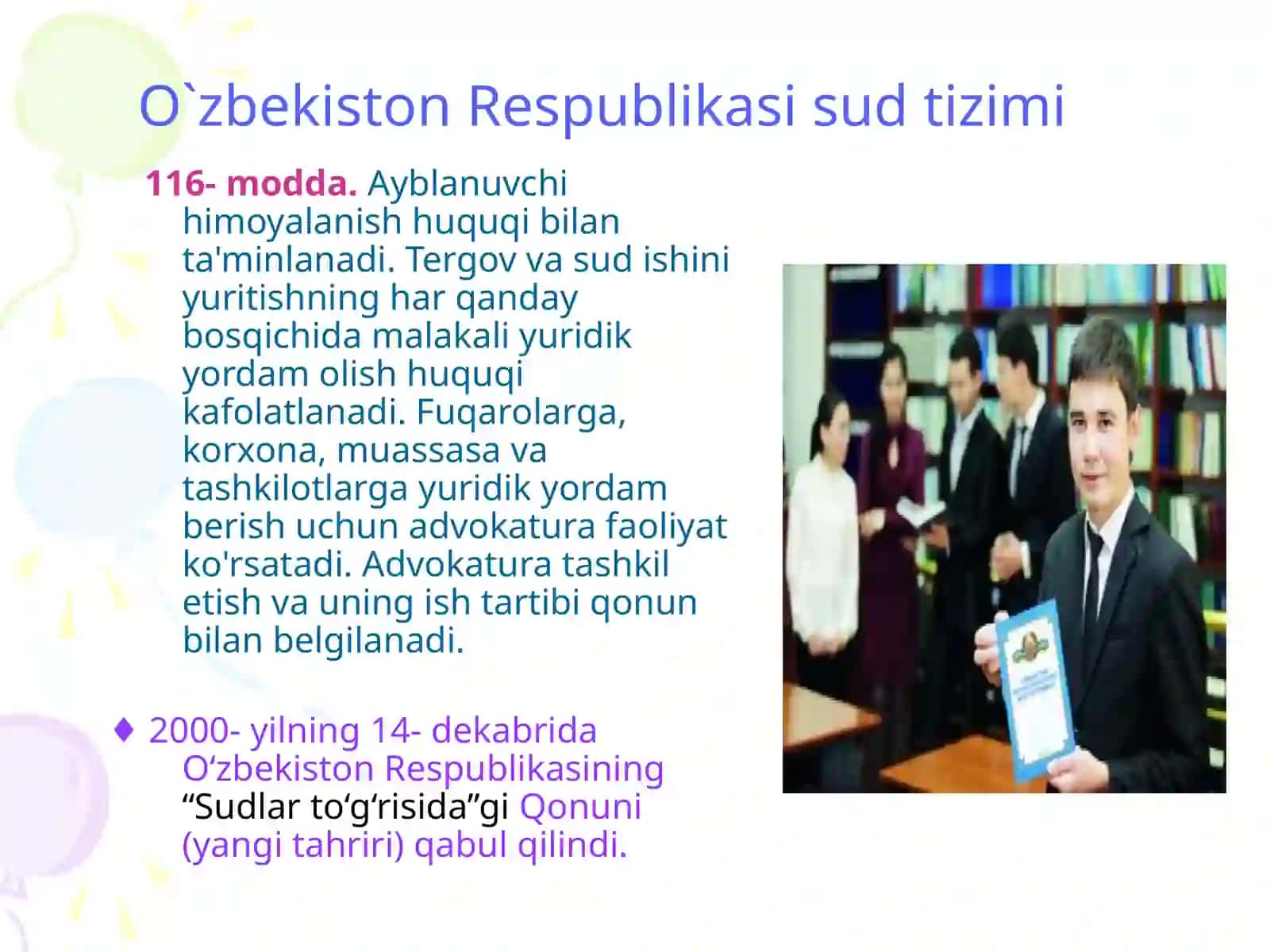 O`zbekiston Respublikasi sud tizimi 2