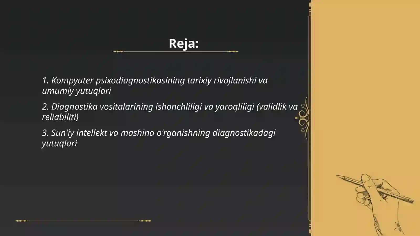 Kompyutеr psixodiagnostikasining yutuq vakamchiliklari 2
