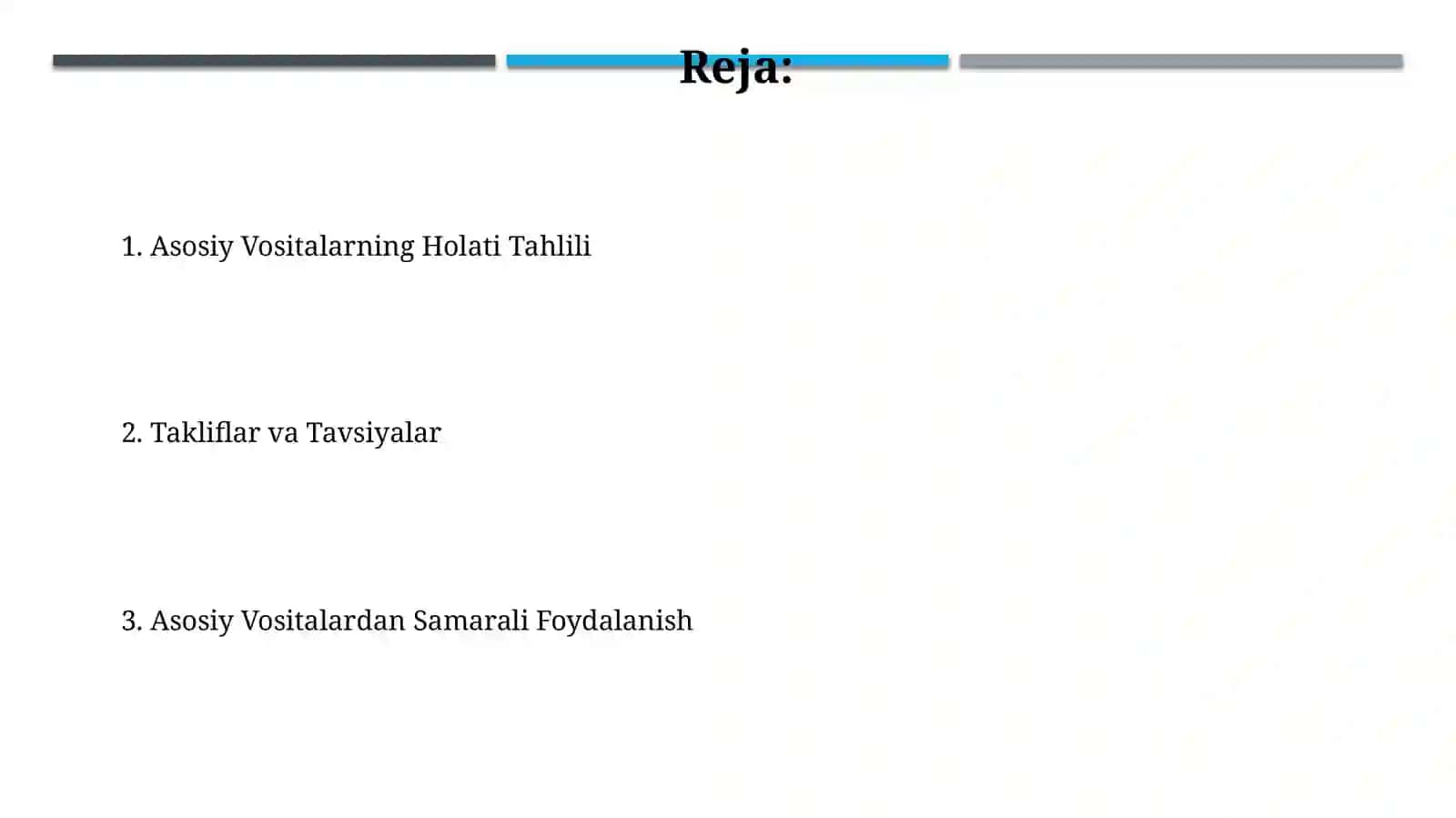 Asosiy vositalar xolati va ulardan samaralifoydalanishtahlili 2