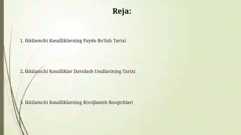 Ichkib kasalliklar fanining rivojlanish tarixi 2
