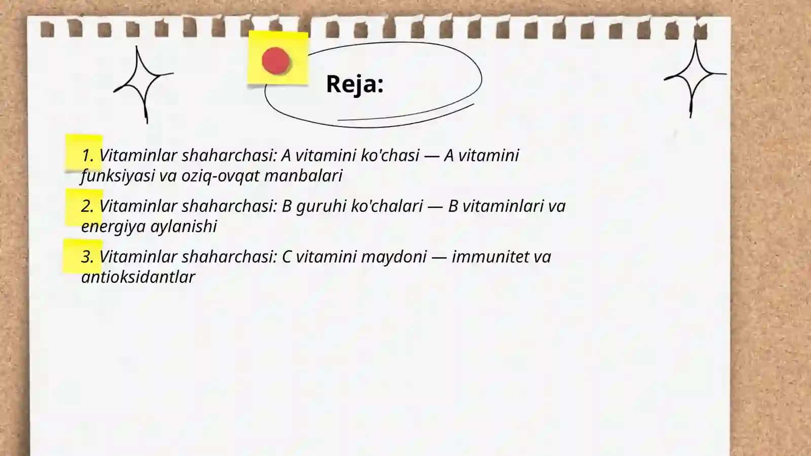 Vitaminlar shaharchasi 2