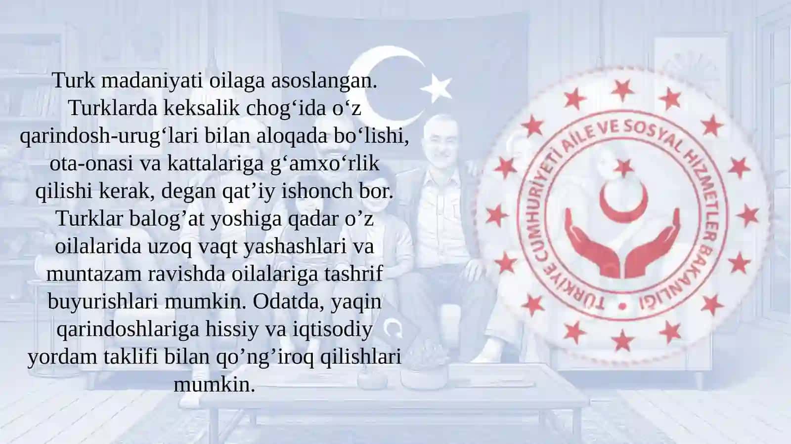 Oilalarni ijtimoiy himoya qilishning   Turkiya davlati tajribasi 2
