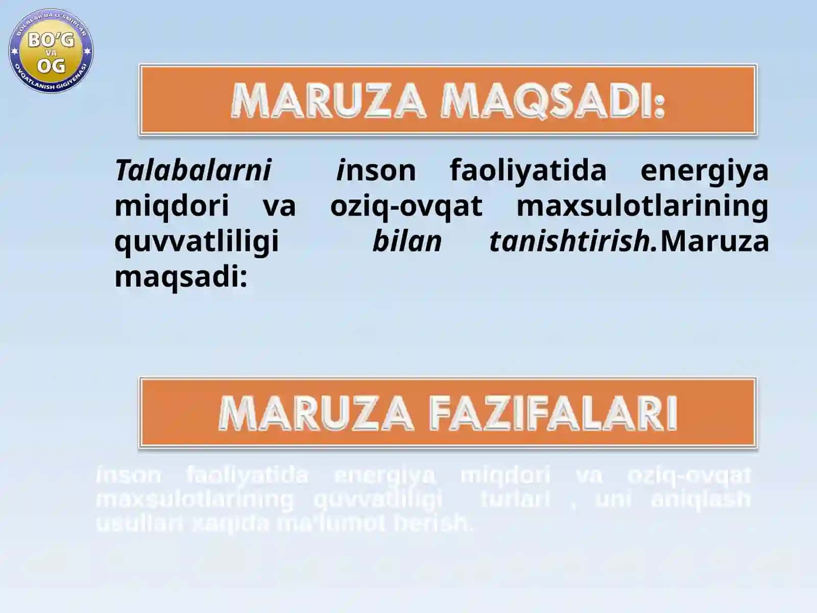 Tibbiy profilaktika fakultetini 5 kurs talabalri uchu 2