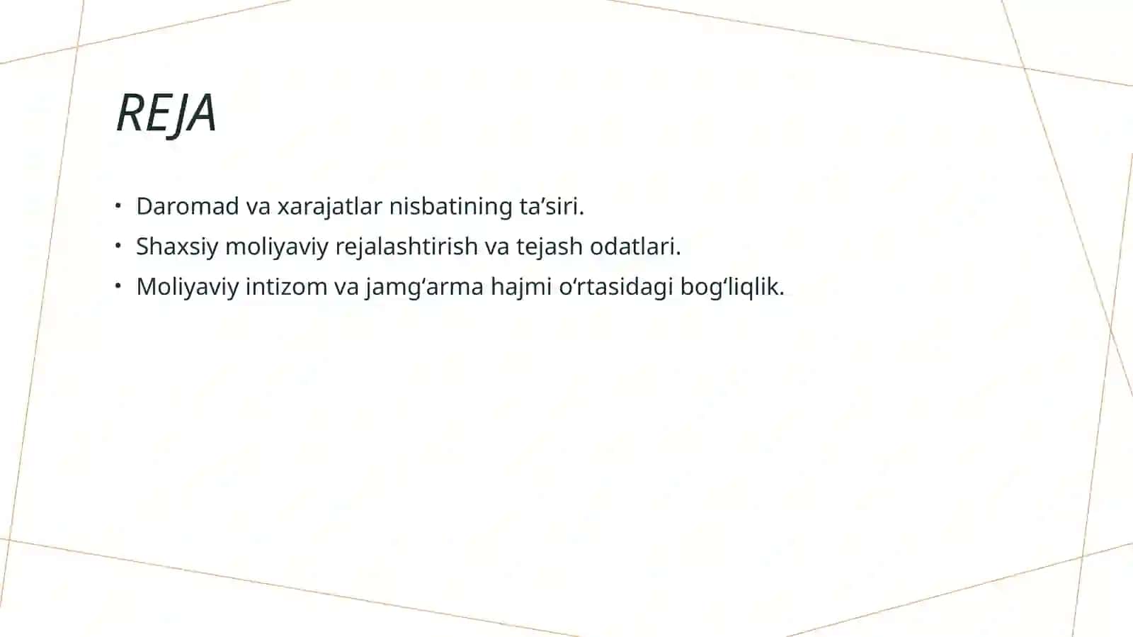 Jamgʻarma va uning hajmiga taʼsir etuvchi omillar 2
