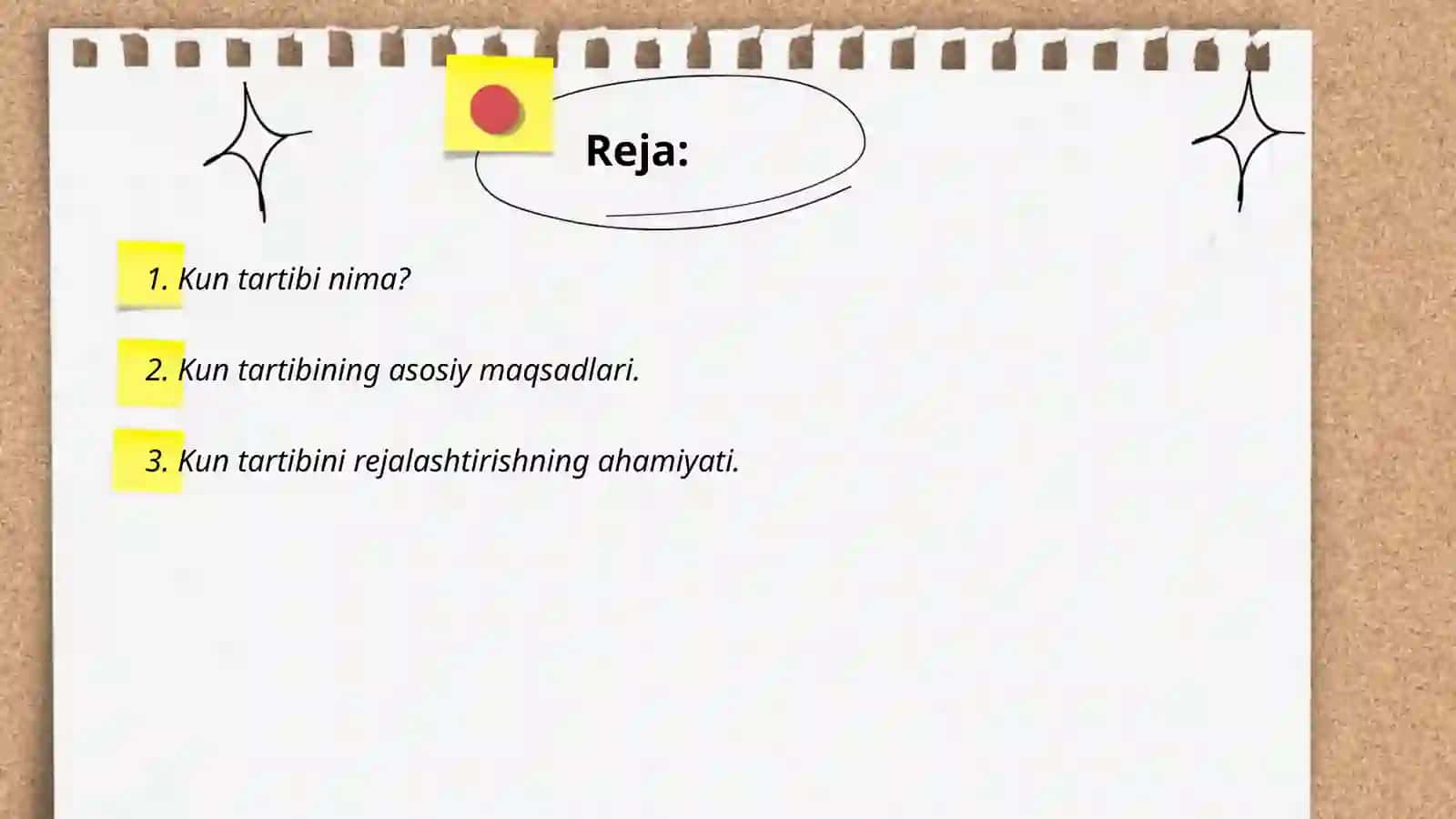 Kun tartibi va uning taʼlim tarbiya jarayonidagi ahamiyati 2