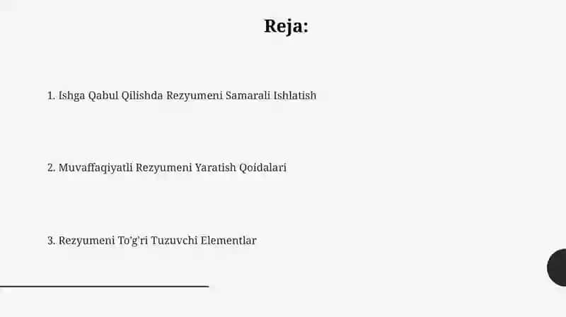Ishga Qabul Qilishda Rezyumeni Samarali Ishlatish 2