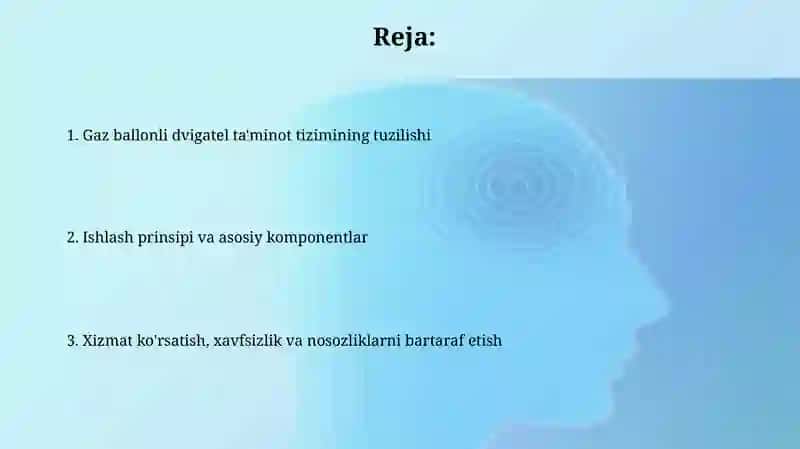 gaz balon avto traktorlar dvigatellarning taminlash tizimini tuzilish va ishlash 2