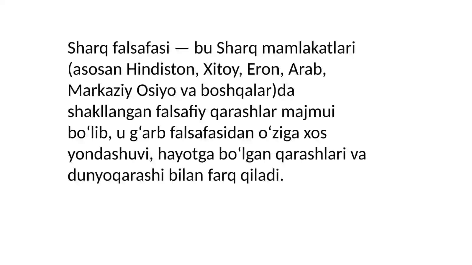 Sharqfalsafasiga Alisher Navoiyning Qoʻshganhissasi 2