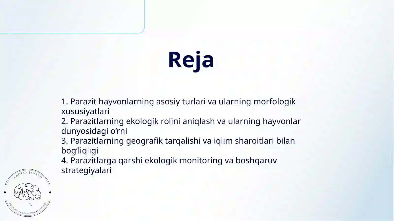 PARAZIT HAYVONLARNING XILMA-XILLIGI VA TABIATDA TARQALISHI 2