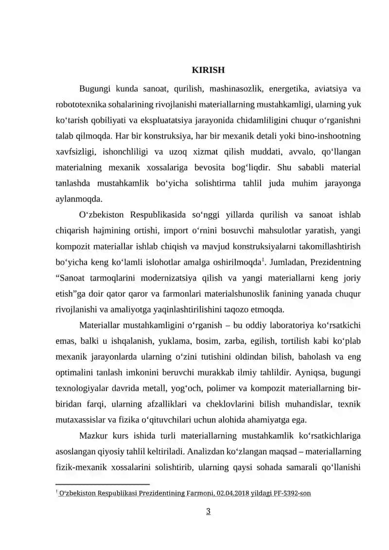 MUSTAHKAMLIK NAZARIYASINING ZAMONAVIY AMALIY TATBIQLARI 2