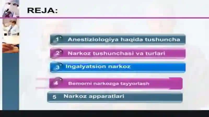 ogʻriqsizlantirish usullari 2