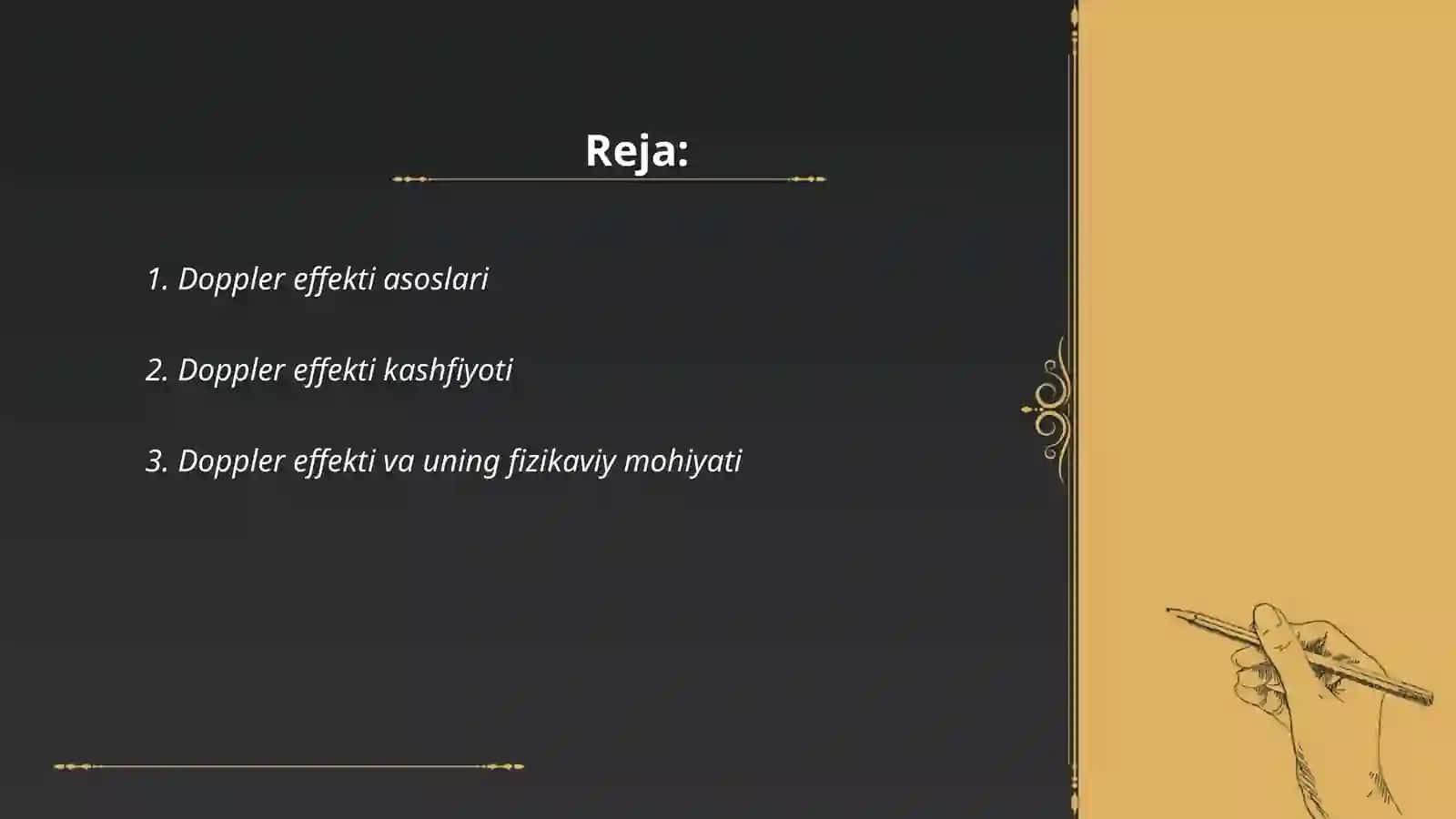 Dopler effekti va uning qoʻllanilishi 2