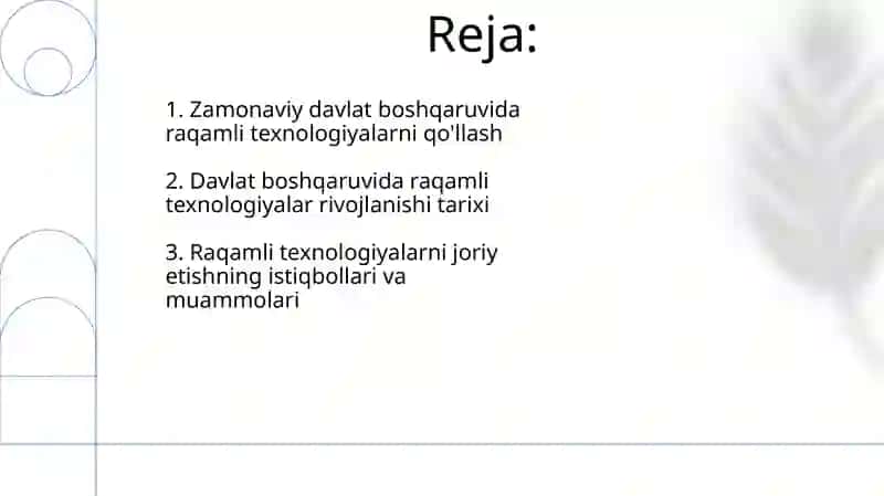 Zamonaviy davlat boshqaruvida raqamli texnologiyalarni qo'llash 2