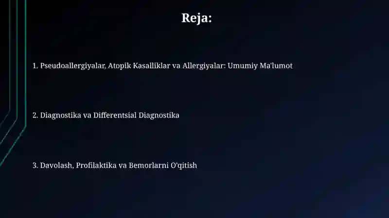 Psevdoallergiya: Ta'rif, Sabablari va Mexanizmlari 2